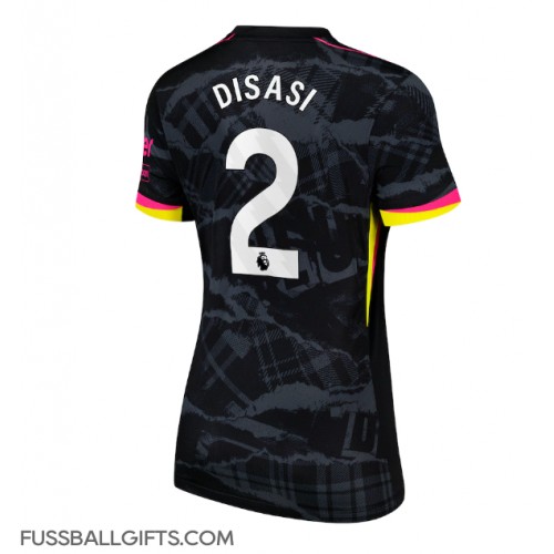 Chelsea Axel Disasi #2 Fußballbekleidung 3rd trikot Damen 2024-25 Kurzarm